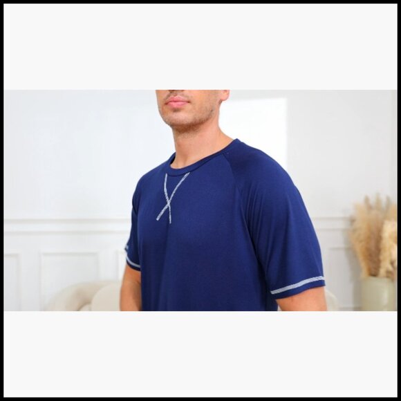 Cotton Pajama Set with Pockets, Lightweight Sleepwear - Picture 7 of 7